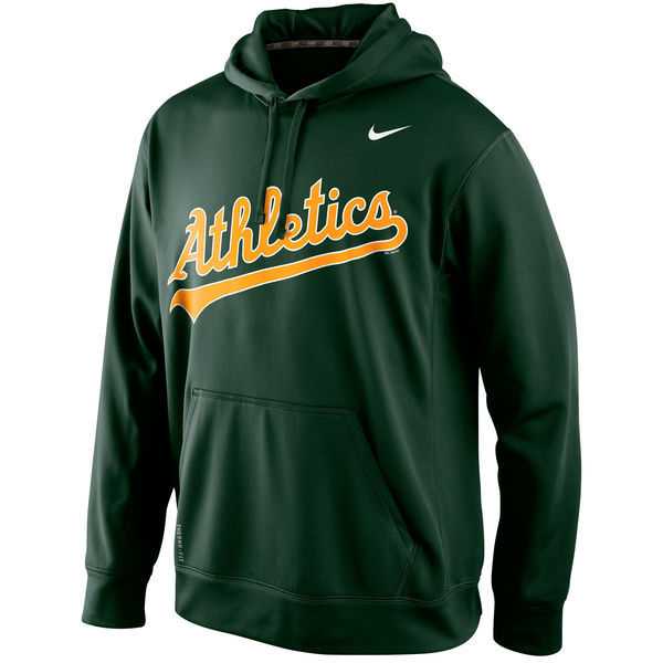 Men's Oakland Athletics Nike Practice Performance Pullover Hoodie - Green,We sell and wholesale Men's Oakland Athletics Nike Practice Performance Pullover Hoodie - Green on line form chian!